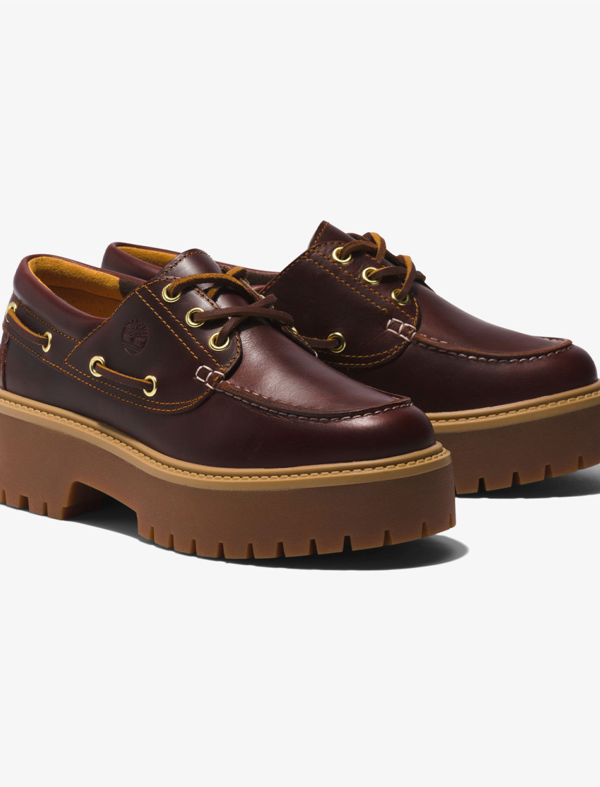 Timberland Stone Street 3 Eye Kadın Kahverengi Ayakkabı Timberland Stone Street 3 Eye Kadın Kahverengi Ayakkabı