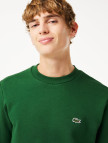 Lacoste Erkek Classic Fit Bisiklet Yaka Organik Pamuk Koyu Yeşil Sweatshirt Lacoste Erkek Classic Fit Bisiklet Yaka Organik Pamuk Koyu Yeşil Sweatshirt