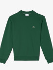 Lacoste Erkek Classic Fit Bisiklet Yaka Organik Pamuk Koyu Yeşil Sweatshirt Lacoste Erkek Classic Fit Bisiklet Yaka Organik Pamuk Koyu Yeşil Sweatshirt