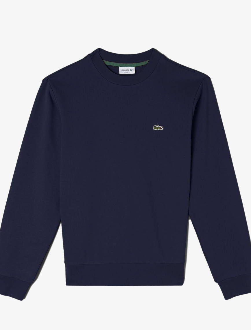 Lacoste Erkek Classic Fit Bisiklet Yaka Organik Pamuk Lacivert Sweatshirt Lacoste Erkek Classic Fit Bisiklet Yaka Organik Pamuk Lacivert Sweatshirt