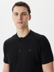 Lacoste Erkek Regular Fit Kısa Kollu Polo Yaka Siyah Triko Lacoste Erkek Regular Fit Kısa Kollu Polo Yaka Siyah Triko