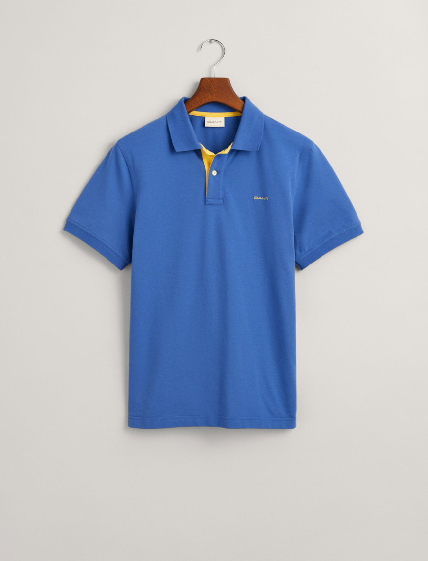 GANT Erkek Mavi Regular Fit Polo GANT Erkek Mavi Regular Fit Polo