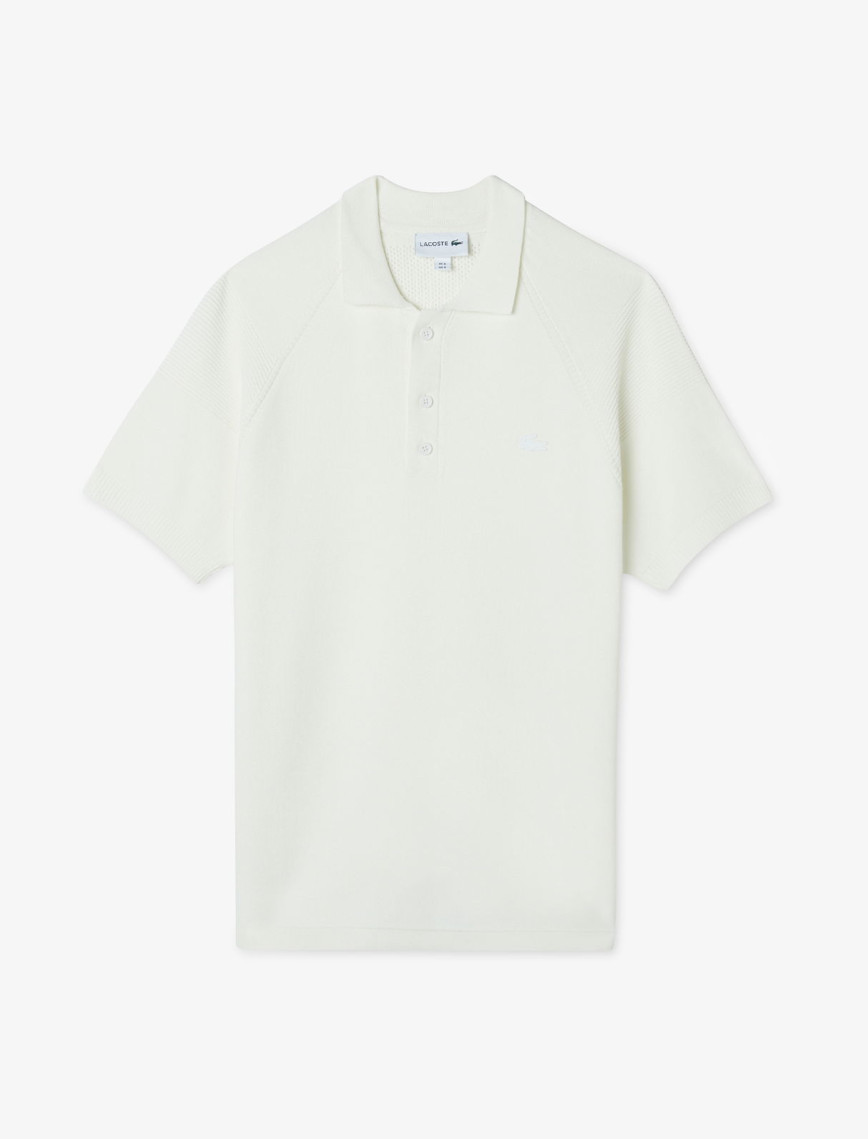 Lacoste Erkek Regular Fit Kısa Kollu Polo Yaka Beyaz Triko Lacoste Erkek Regular Fit Kısa Kollu Polo Yaka Beyaz Triko
