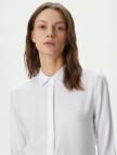 Lacoste Kadın Regular Fit Yarım Kol Beyaz Gömlek Lacoste Kadın Regular Fit Yarım Kol Beyaz Gömlek