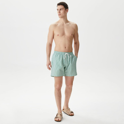 Nautica Erkek Yeşil Regular Fit Çizgili Mayo Şort Nautica Erkek Yeşil Regular Fit Çizgili Mayo Şort