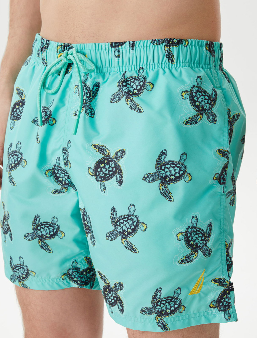 Nautica Erkek Yeşil Standart Fit Mayo Şort Nautica Erkek Yeşil Standart Fit Mayo Şort