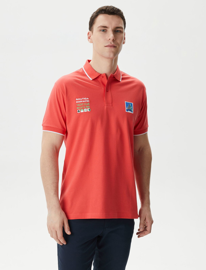 Nautica Erkek Beyaz Classic Fit Kısa Kollu Polo Nautica Erkek Beyaz Classic Fit Kısa Kollu Polo