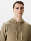 Lacoste Erkek Relaxed Fit Kapüşonlu Baskılı Bej Sweatshirt Lacoste Erkek Relaxed Fit Kapüşonlu Baskılı Bej Sweatshirt