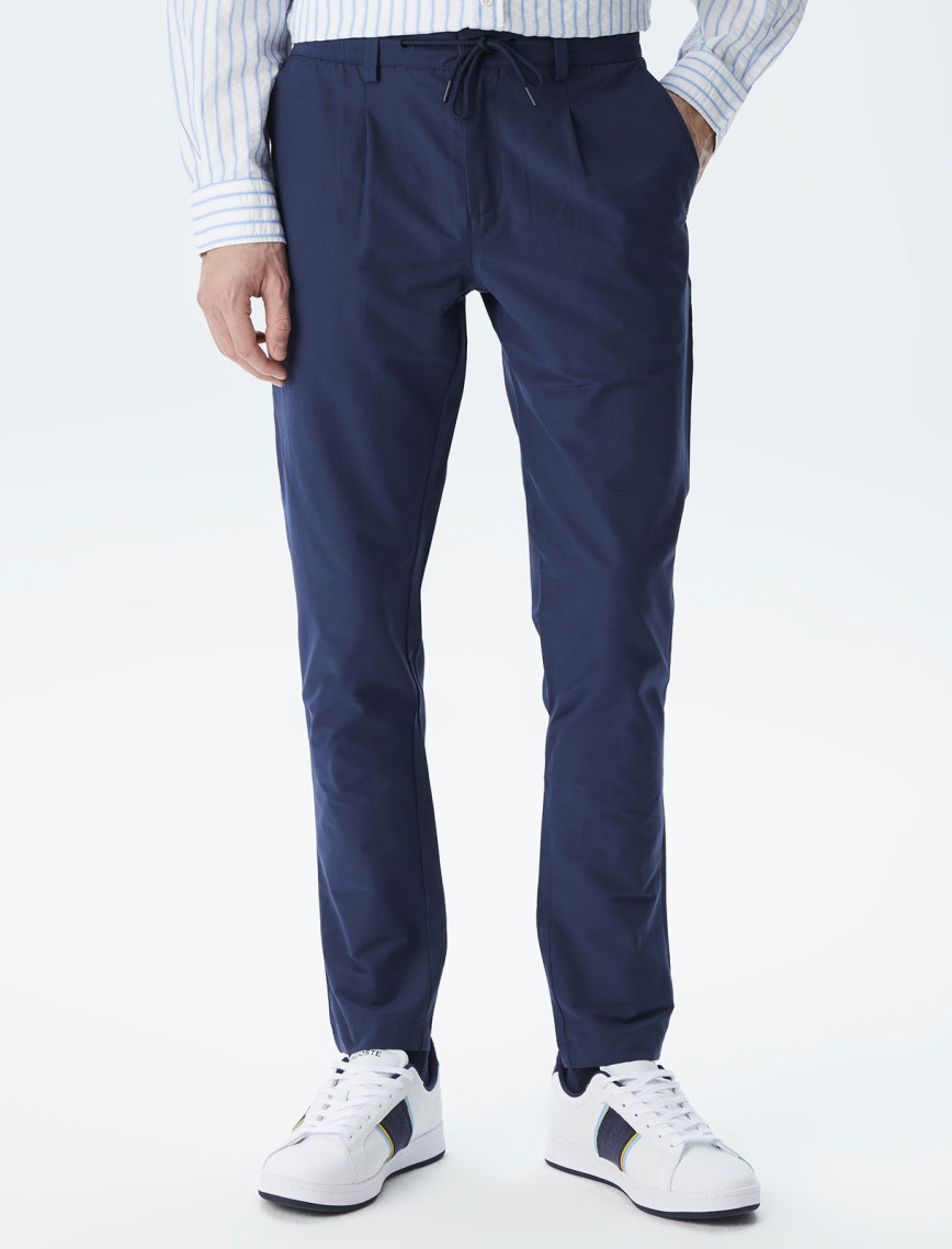Lacoste Erkek Tapered Fit Lacivert Pantolon Lacoste Erkek Tapered Fit Lacivert Pantolon