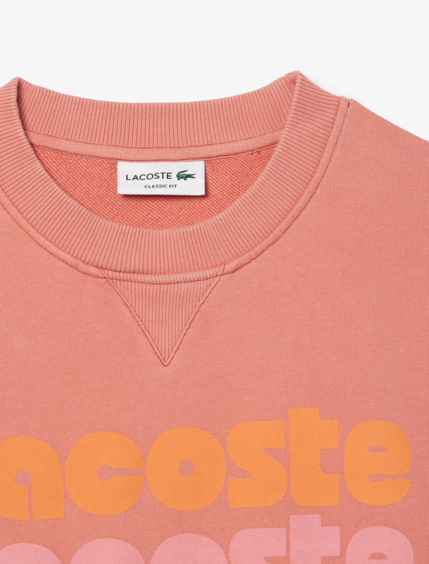 Lacoste Classic Fit Erkek Kırmızı Sweatshirt Lacoste Classic Fit Erkek Kırmızı Sweatshirt