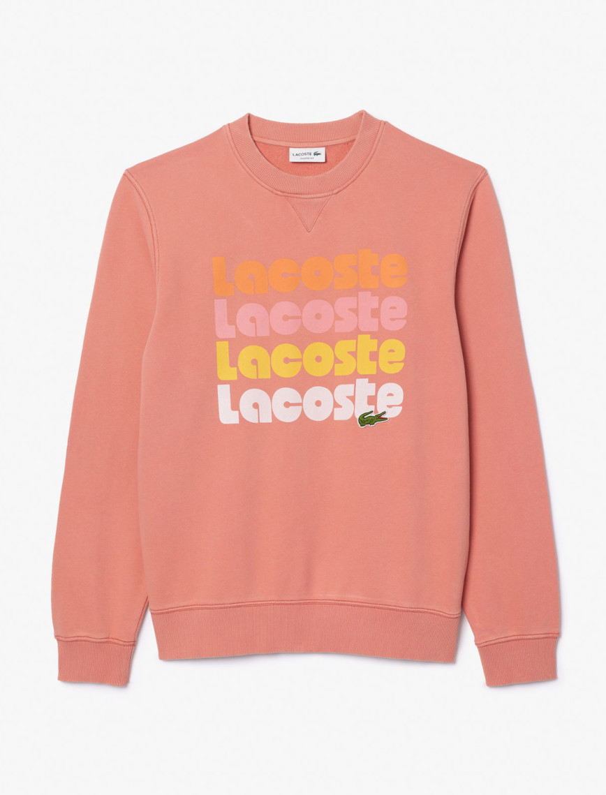 Lacoste Classic Fit Erkek Kırmızı Sweatshirt Lacoste Classic Fit Erkek Kırmızı Sweatshirt
