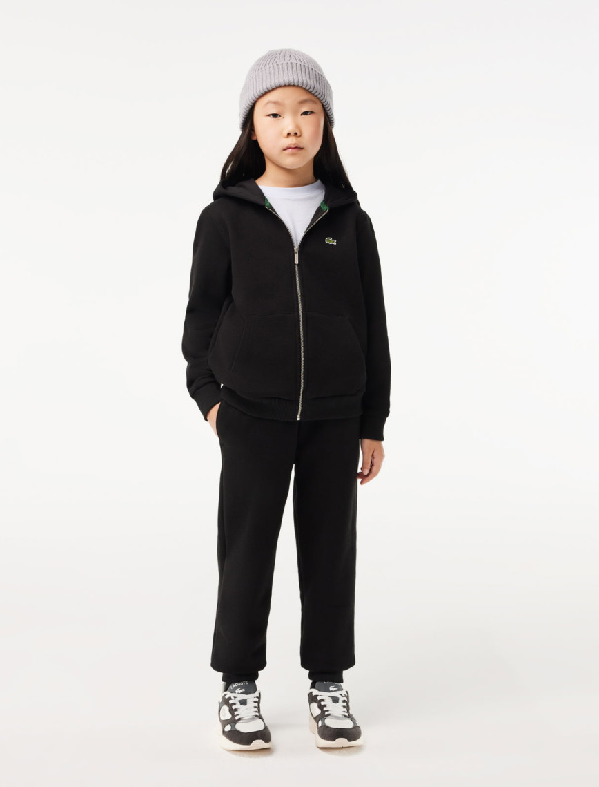 Lacoste Çocuk Kapüşonlu Siyah Sweatshirt Lacoste Çocuk Kapüşonlu Siyah Sweatshirt