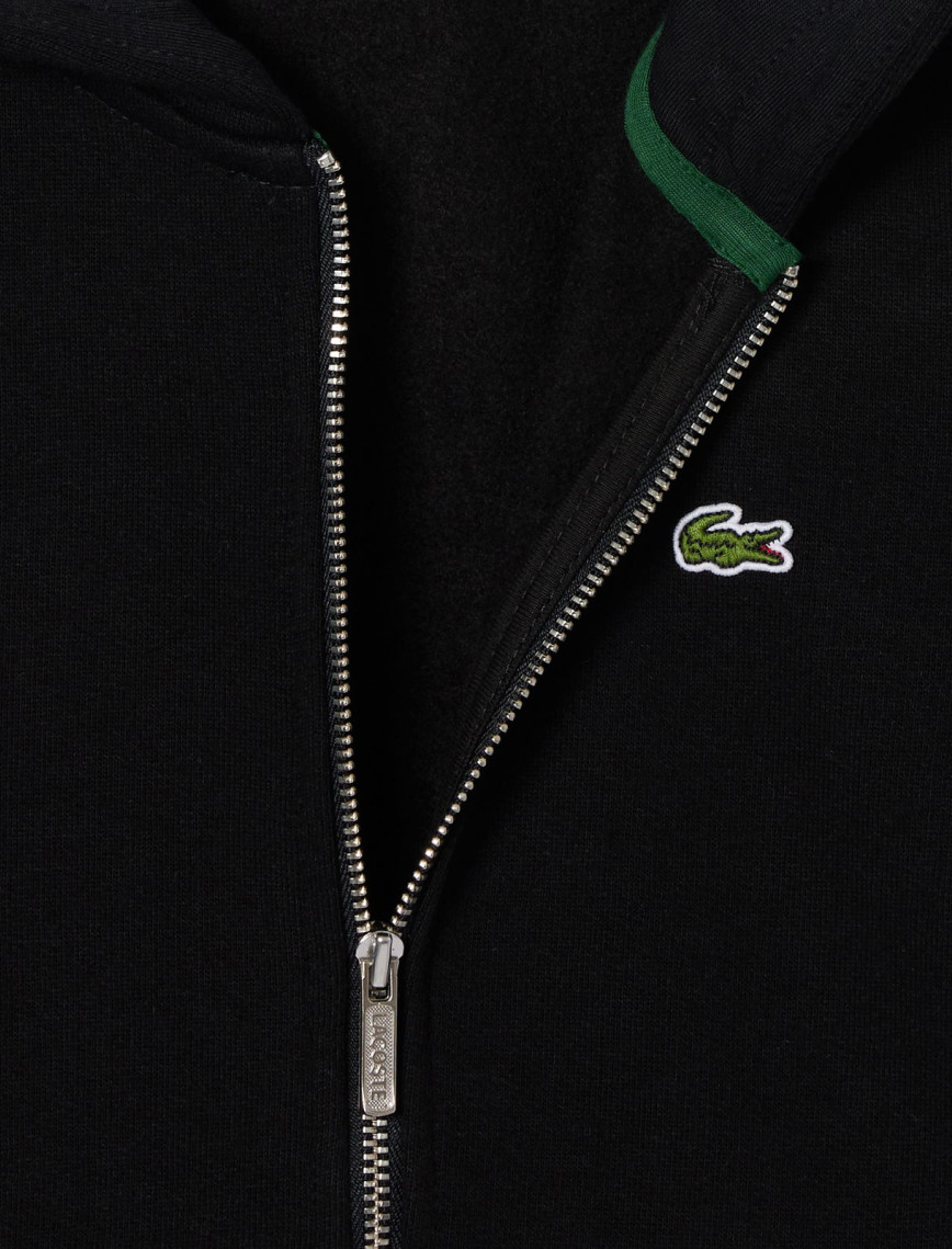 Lacoste Çocuk Kapüşonlu Siyah Sweatshirt Lacoste Çocuk Kapüşonlu Siyah Sweatshirt