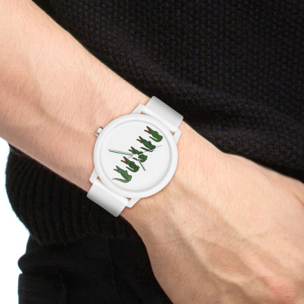 Lacoste L.12.12 Erkek Beyaz Saat Lacoste L.12.12 Erkek Beyaz Saat