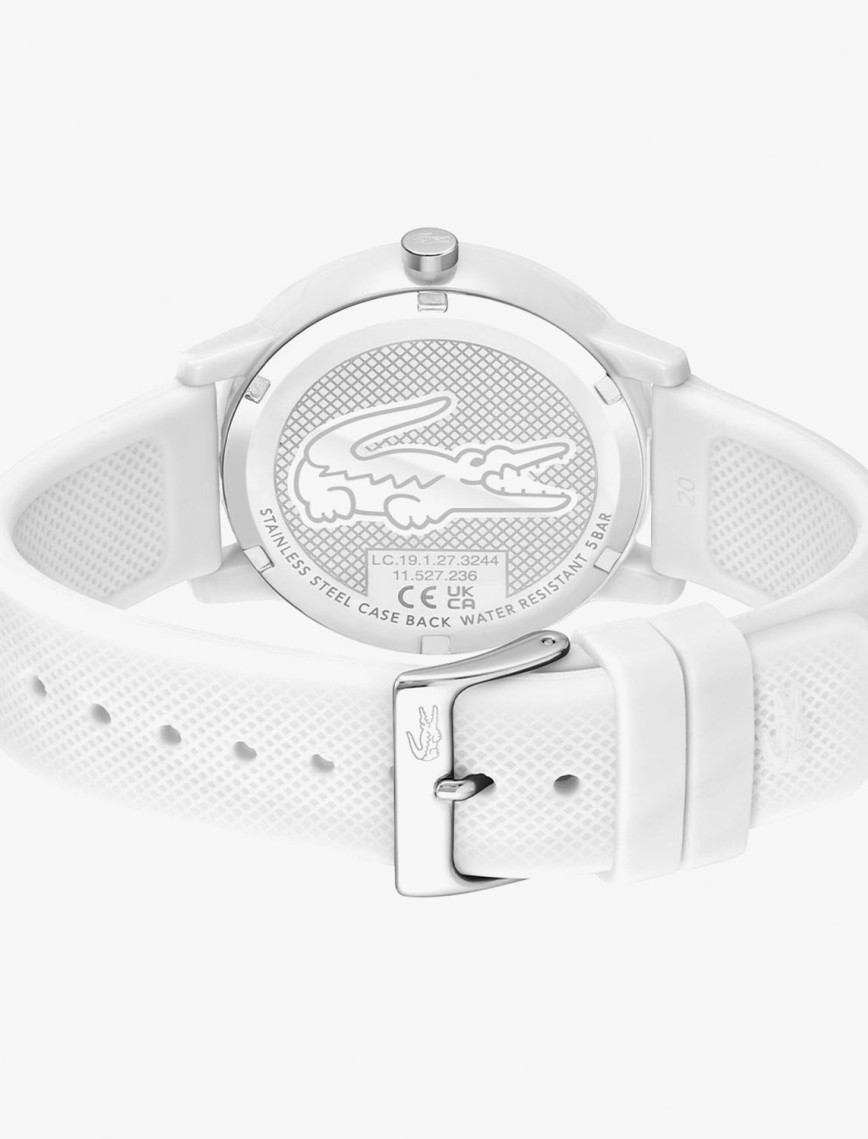 Lacoste L.12.12 Erkek Beyaz Saat Lacoste L.12.12 Erkek Beyaz Saat