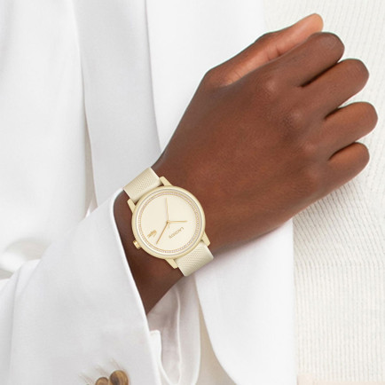 Lacoste L.12.12 Kadın Bej Saat Lacoste L.12.12 Kadın Bej Saat