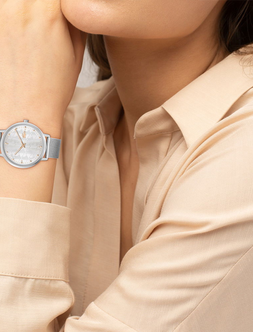 Lacoste Kadın Monogram Gri Saat Lacoste Kadın Monogram Gri Saat