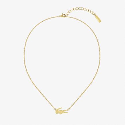 Lacoste Crocodile Kadın Sarı Kolye Lacoste Crocodile Kadın Sarı Kolye