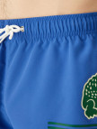 Lacoste Baskılı Erkek Mavi Deniz Şortu Lacoste Baskılı Erkek Mavi Deniz Şortu