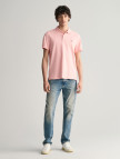 GANT Erkek Pembe Regular Fit Logolu Polo GANT Erkek Pembe Regular Fit Logolu Polo
