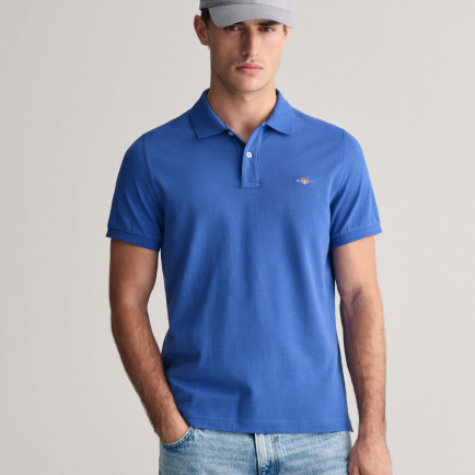 GANT Erkek Mavi Regular Fit Polo GANT Erkek Mavi Regular Fit Polo