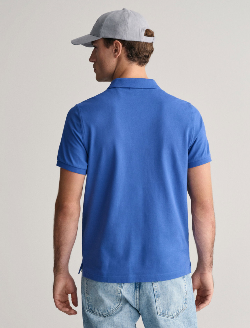 GANT Erkek Mavi Regular Fit Polo GANT Erkek Mavi Regular Fit Polo