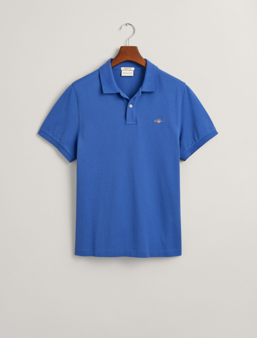 GANT Erkek Mavi Regular Fit Polo GANT Erkek Mavi Regular Fit Polo