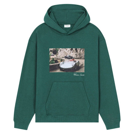 Maison Sacrée La Turbie Yeşil Baskılı Sweatshirt Maison Sacrée La Turbie Yeşil Baskılı Sweatshirt