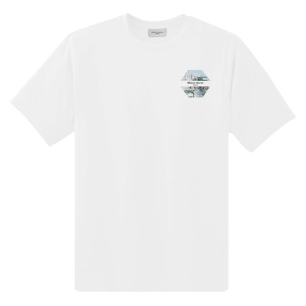 Maison Sacrée Le Festival Bej Baskılı T-Shirt