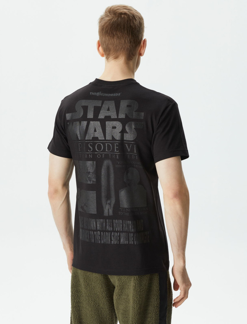 The Hundreds Strike Erkek Siyah T-Shirt