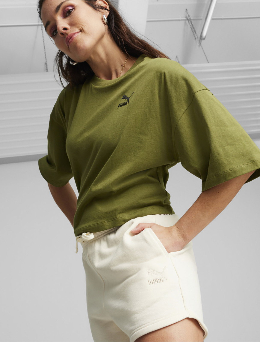 Puma Better Classics Kadın Beyaz Şort Puma Better Classics Kadın Beyaz Şort