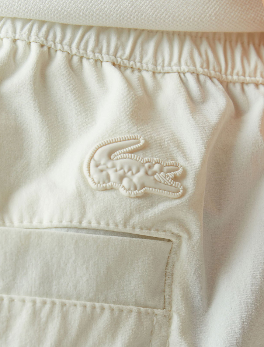 Lacoste Kadın Jogger Beyaz Pantolon Lacoste Kadın Jogger Beyaz Pantolon