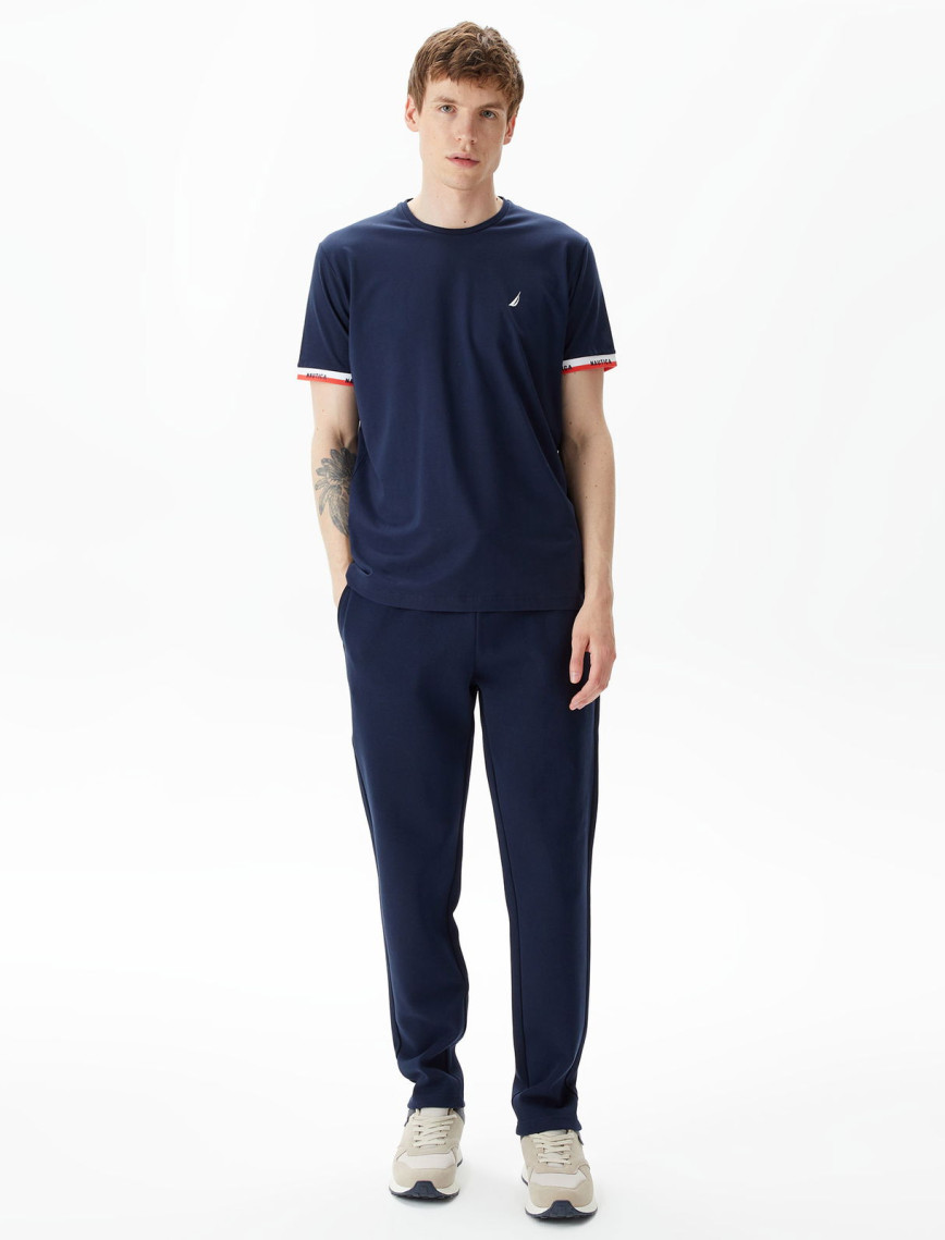 Nautica Erkek Lacivert Standart Fit T-Shirt Nautica Erkek Lacivert Standart Fit T-Shirt