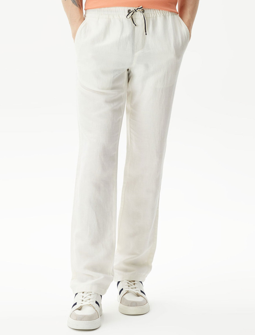 Nautica Erkek Beyaz Classic Fit Pantolon Nautica Erkek Beyaz Classic Fit Pantolon