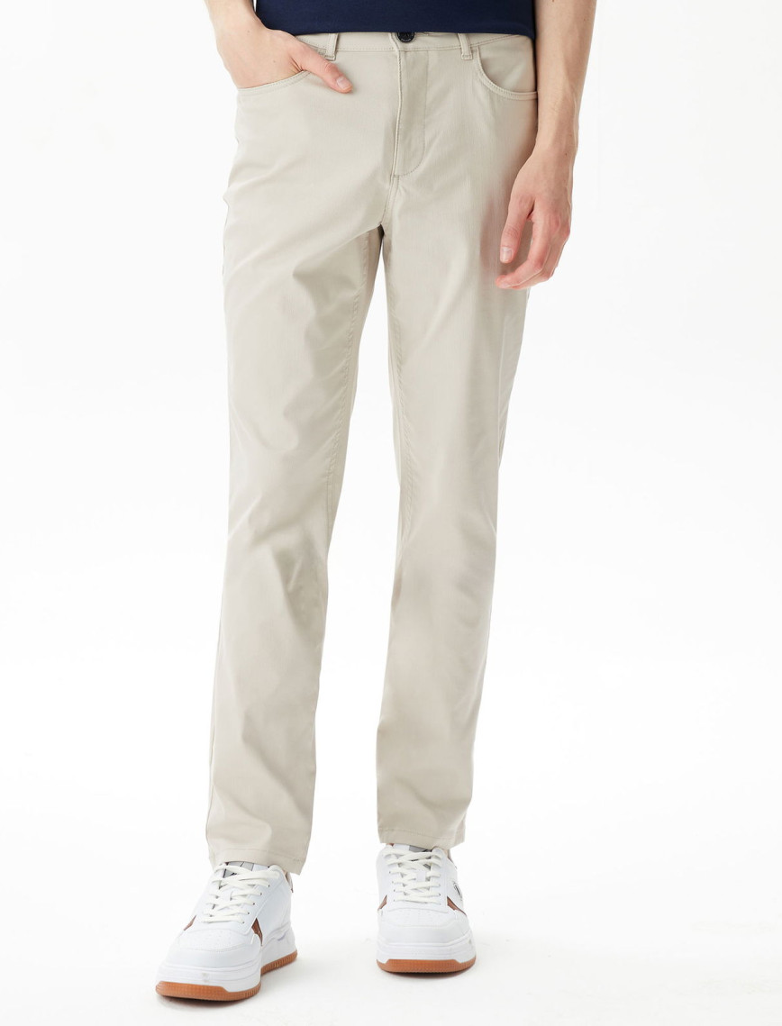 Nautica Erkek Beyaz Slim Fit Pantolon Nautica Erkek Beyaz Slim Fit Pantolon