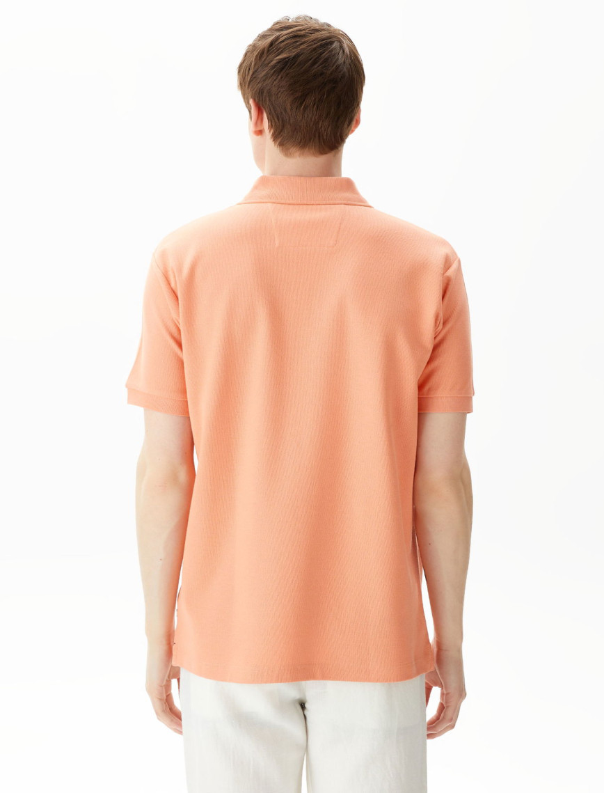 Nautica Erkek Turuncu Classic Fit Kısa Kollu Polo Nautica Erkek Turuncu Classic Fit Kısa Kollu Polo