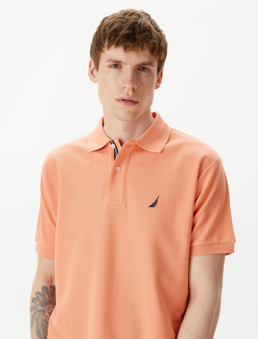 Nautica Erkek Turuncu Classic Fit Kısa Kollu Polo Nautica Erkek Turuncu Classic Fit Kısa Kollu Polo