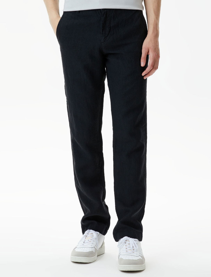 Lacoste Erkek Slim Fit Chino Siyah Pantolon Lacoste Erkek Slim Fit Chino Siyah Pantolon