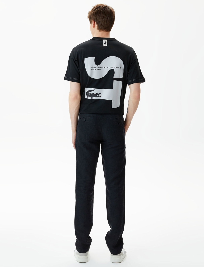 Lacoste Erkek Slim Fit Chino Siyah Pantolon Lacoste Erkek Slim Fit Chino Siyah Pantolon