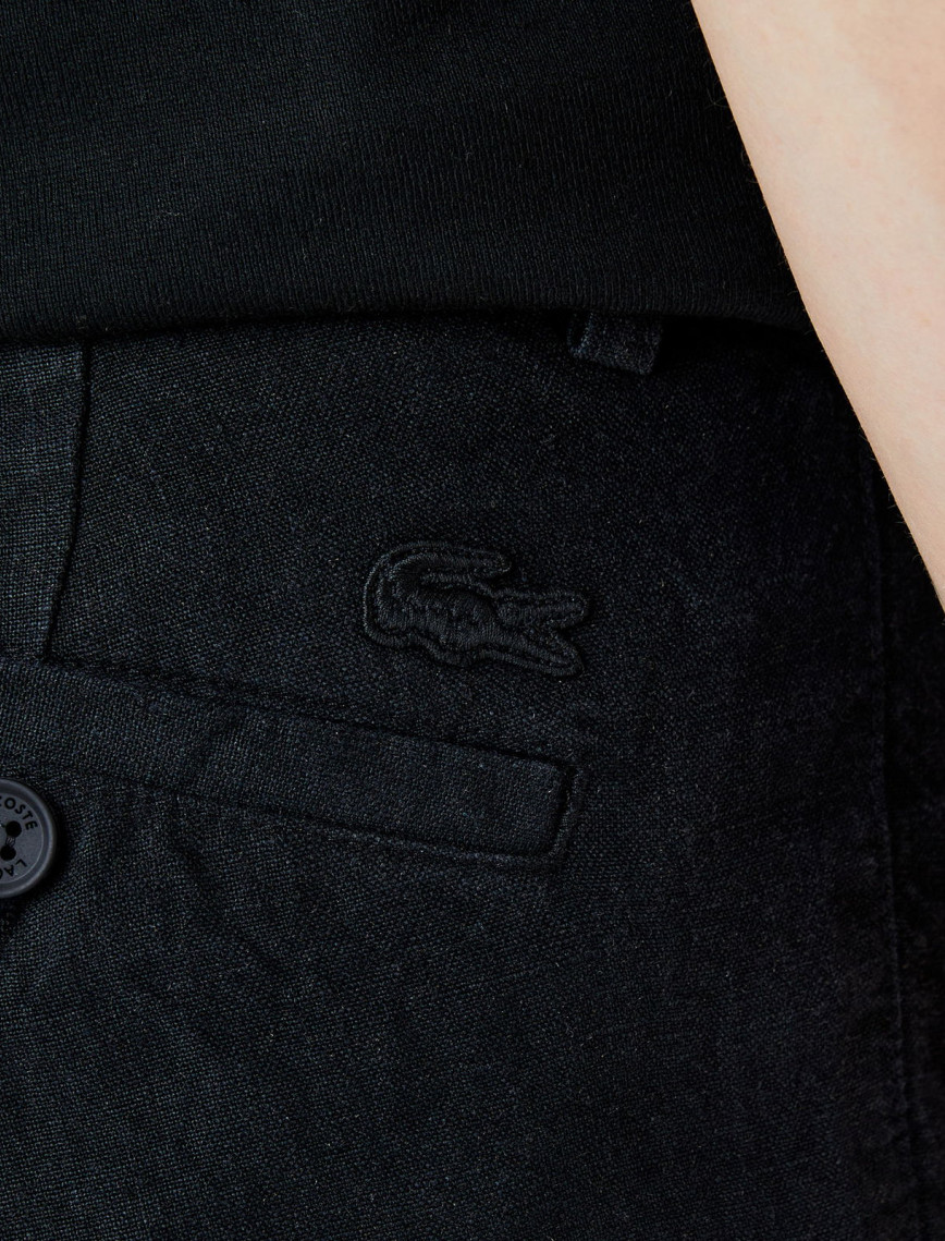 Lacoste Erkek Slim Fit Chino Siyah Pantolon Lacoste Erkek Slim Fit Chino Siyah Pantolon