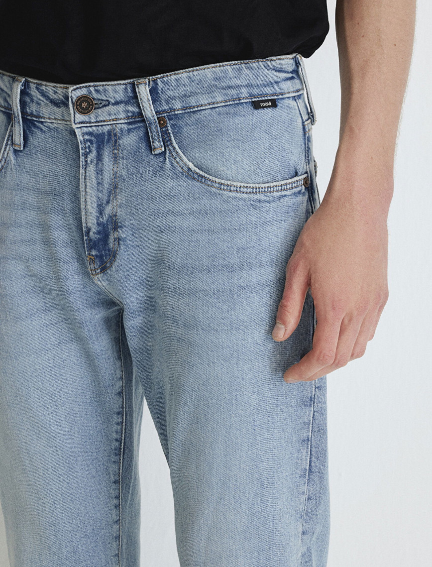 Mavi Jake Classic Denim Puslu Açık Mavi Jean Pantolon 0042286799