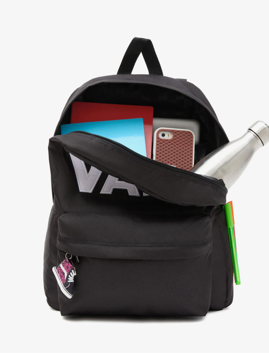 Vans Old Skool Drop V Unisex Siyah Sırt Çantası Vans Old Skool Drop V Unisex Siyah Sırt Çantası