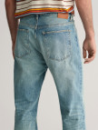 GANT Erkek Lacivert Loose Fit Jean Pantolon GANT Erkek Lacivert Loose Fit Jean Pantolon