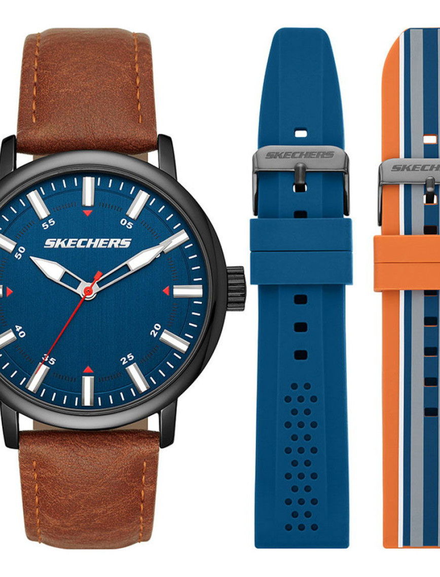 Skechers SR9069 Erkek Kol Saati ve Yedek Kordon Skechers SR9069 Erkek Kol Saati ve Yedek Kordon