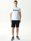 Boss Thinking Erkek Beyaz T-Shirt Boss Thinking Erkek Beyaz T-Shirt