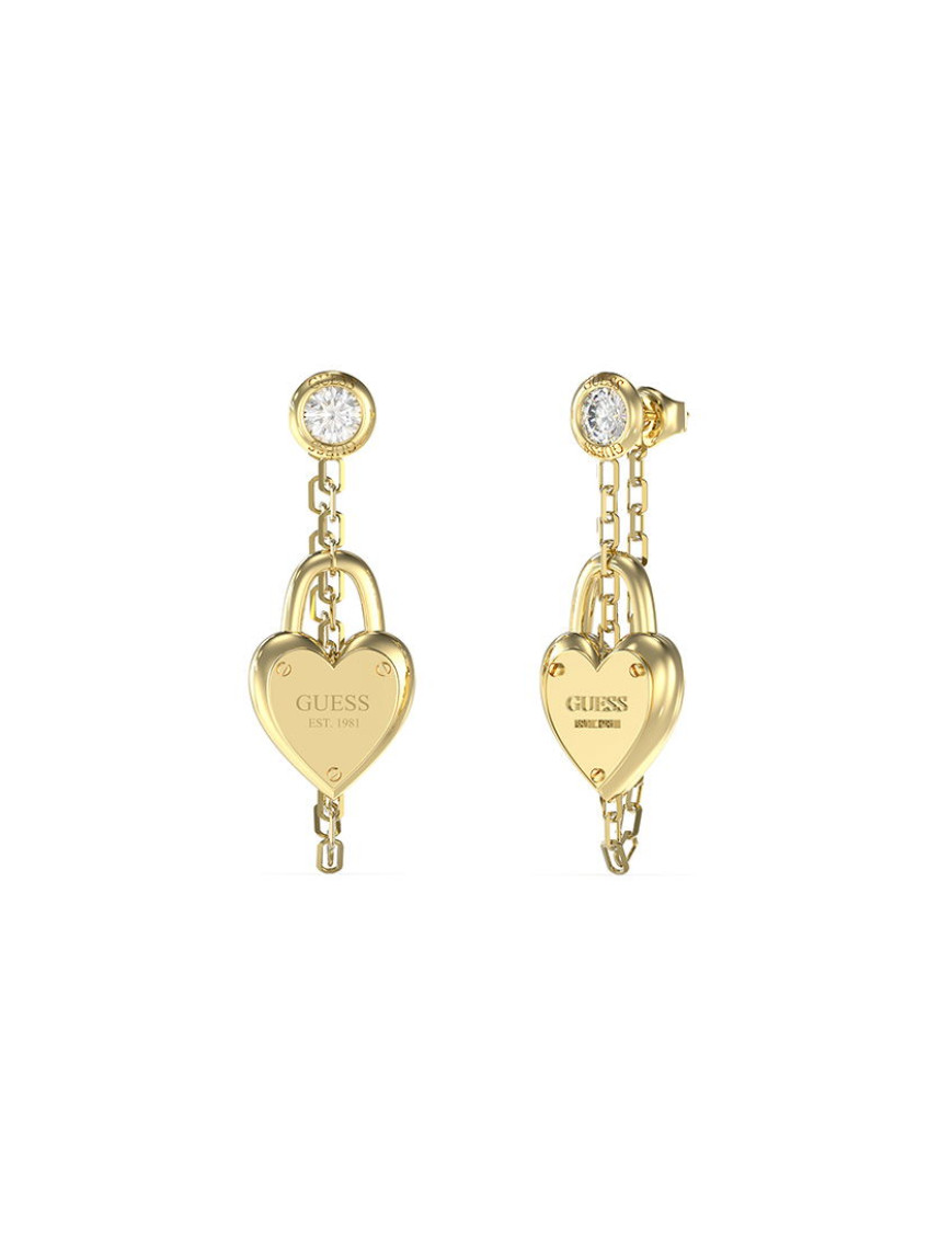 Guess JGUJUBE04212JWYGTU Kalpli Kadın Küpe Guess JGUJUBE04212JWYGTU Kalpli Kadın Küpe