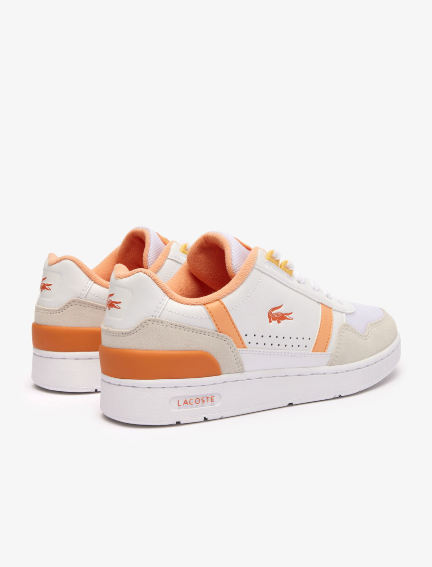 Lacoste T-Clip Kadın Beyaz Sneaker Lacoste T-Clip Kadın Beyaz Sneaker