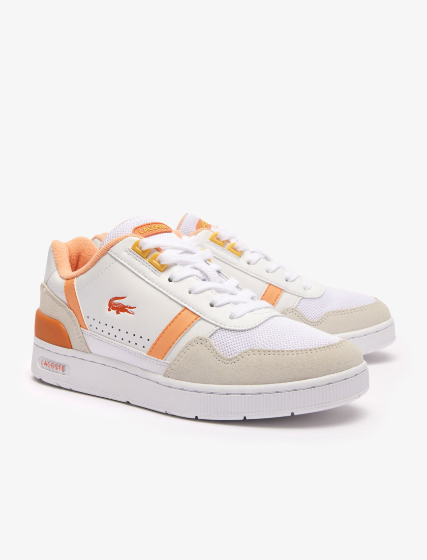 Lacoste T-Clip Kadın Beyaz Sneaker Lacoste T-Clip Kadın Beyaz Sneaker