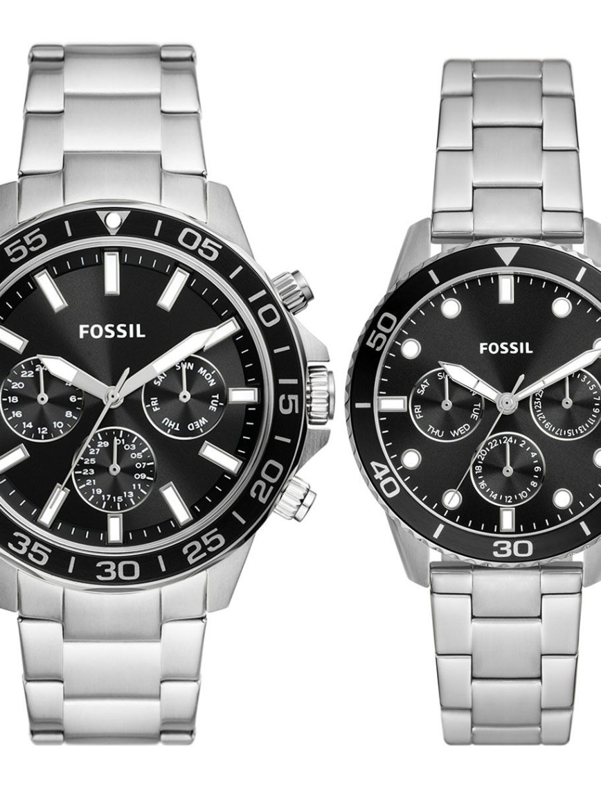 Fossil FBQ2753SET Erkek Kol Saati ve Kadın Kol Saati Fossil FBQ2753SET Erkek Kol Saati ve Kadın Kol Saati