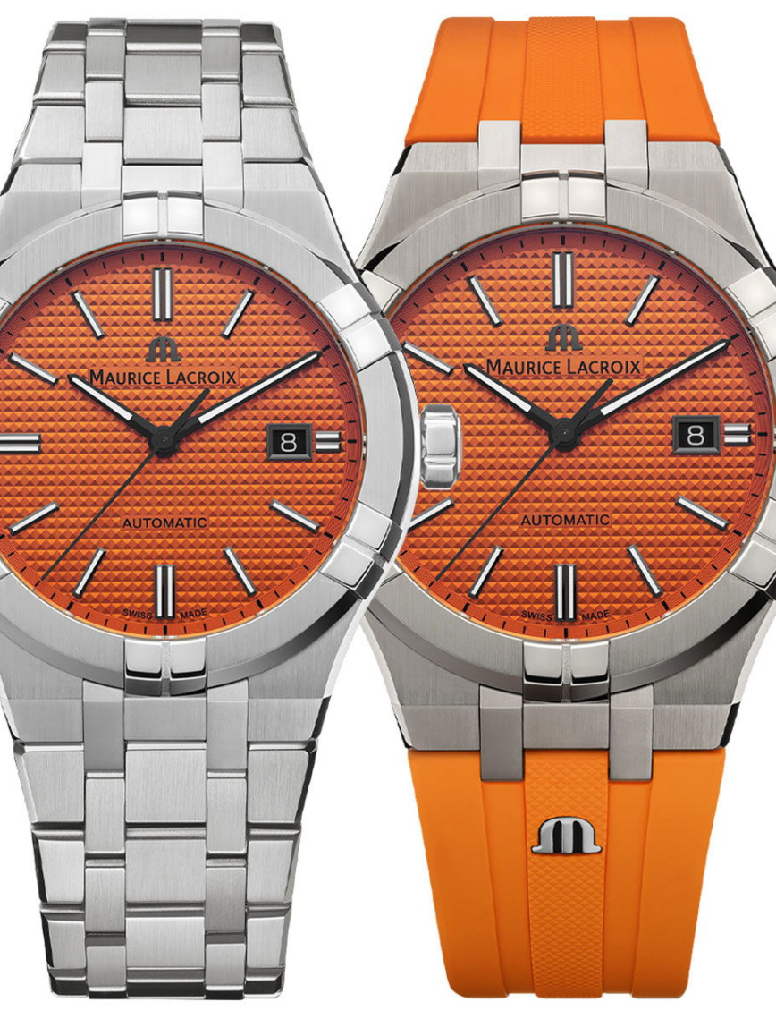 Maurice Lacroix ML-AI6008SS00F530-E Erkek Kol Saati ve Yedek Kordon Maurice Lacroix ML-AI6008SS00F530-E Erkek Kol Saati ve Yedek Kordon